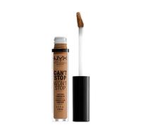 NYX Professional Full Coverage Concealer, 24 Hour Longevity, Can't Stop Won't Stop Contour Makeup Concealer, Matte Finish, Shine Control, Long Lasting, Vegan Formula, Shade: Warm Honey