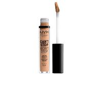 NYX Professional Full Coverage Concealer, 24 Hour Longevity, Can't Stop Won't Stop Contour Makeup Concealer, Matte Finish, Shine Control, Long Lasting, Vegan Formula, Shade: Medium Olive