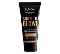 NYX PROFESSIONAL MAKEUP Born To Glow Naturally Radiant Foundation, Medium Coverage - Neutral Buff