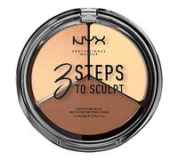 Nyx 3 Steps to Sculpt Palette Light Face sculpting 5g