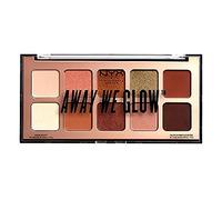 NYX Professional Makeup Away We Glow Shadow Palette-Hooked On Glw, 0.095 kg