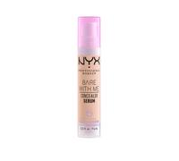 NYX Professional Makeup Concealer, Bare With Me Concealer Serum, Up to 24 Hour Hydration, Infused with Tremella Mushroom, Cica and Green Tea, Shade Fair, 9.6ml