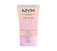 NYX Professional Makeup Blurring Tint Foundation, Medium Coverage, Matte Finish, With Niacinamide, Matcha and Glycerin, 12 Hours Hydrating, Bare With Me Blur, 30 ml, Shade: Pale
