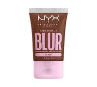NYX Professional Makeup Blurring Tint Foundation, Medium Coverage, Matte Finish, With Niacinamide, Matcha and Glycerin, 12 Hours Hydrating, Bare With Me Blur, 30 ml, Shade: Rich