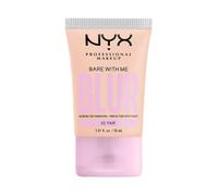 NYX Professional Makeup Blurring Tint Foundation, Medium Coverage, Matte Finish, With Niacinamide, Matcha and Glycerin, 12 Hours Hydrating, Bare With Me Blur, 30 ml, Shade: Fair