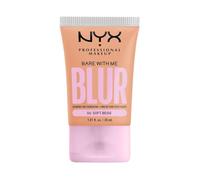 NYX Professional Makeup Blurring Tint Foundation, Medium Coverage, Matte Finish, With Niacinamide, Matcha and Glycerin, 12 Hours Hydrating, Bare With Me Blur, 30 ml, Shade: Soft Beige