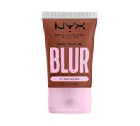NYX Professional Makeup Blurring Tint Foundation, Medium Coverage, Matte Finish, With Niacinamide, Matcha and Glycerin, 12 Hours Hydrating, Bare With Me Blur, 30 ml, Shade: Deep Golden Deep Golden
