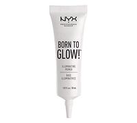 NYX Professional Makeup Born To Glow Primer 2-in-1 Primer and Highlighter for Natural Dewy Glowing Makeup Base Targeting Dull Skin