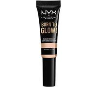 NYX Professional Makeup Born to Glow Radiant Concealer, Iridescent Finish, Reduces Under Eye Circles, Highlight and Contour, Vegan Formula, Shade: Light Ivory
