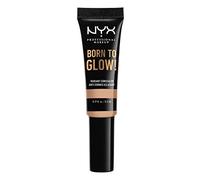 NYX Professional Makeup Born to Glow Radiant Concealer, Iridescent Finish, Reduces Under Eye Circles, Highlight and Contour, Vegan Formula, Shade: Natural