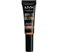 NYX Professional Makeup Born to Glow Radiant Concealer, Iridescent Finish, Reduces Under Eye Circles, Highlight and Contour, Vegan Formula, Shade: Neutral Tan