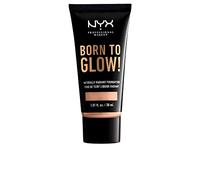 NYX PROFESSIONAL MAKEUP Born To Glow Naturally Radiant Foundation, Medium Coverage - Light