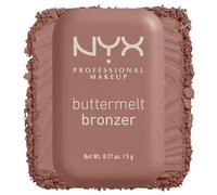 NYX Professional Makeup Bronzer, Buttermelt Powder Bronzer, Up To 12H Wear, Fade & Transfer Resistant, blends like powder & glides like butta!, Shade All Butta'd Up