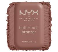 NYX PROFESSIONAL MAKEUP Buttermelt Powder Bronzer, 12H Wear, Fade & Transfer Resistant, Butta Buscuit, Women Butta Buscuit
