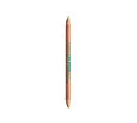 NYX Professional Makeup Brow Highlighter, Dual Ended Pencil, For Lifting, Highlighting and Concealing, Wonder Pencil, Deep