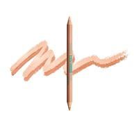 NYX Professional Makeup Brow Highlighter, Dual Ended Pencil, For Lifting, Highlighting and Concealing, Wonder Pencil, Warm Deep