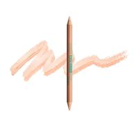 NYX Professional Makeup Brow Highlighter, Dual Ended Pencil, For Lifting, Highlighting and Concealing, Wonder Pencil, Medium Peach