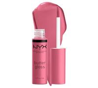 NYX Professional Makeup Butter Gloss, Lip Gloss, Shade: Angel Food Cake | Non-sticky Formula, Moisturizing, Leaves Lips Feeling Soft & Silky Smooth, Easy Application, Glossy Finish, Cruelty-Free
