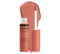 NYX Professional Makeup Butter Gloss, Lip Gloss, Shade: Sugar High | Non-sticky Formula, Moisturizing, Leaves Lips Feeling Soft & Silky Smooth, Easy Application, Glossy Finish, Cruelty-Free