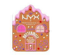 NYX Professional Makeup Buttermelt Face Palette Giftset, Blush & Highlighter Duo For Light to Medium Tones, Up to 12HR Radiant Wear, Blendable Formulas for a Natural Glow, Vegan & Cruelty-Free 1 count