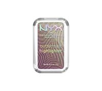 NYX Professional Makeup Buttermelt Highlighter, Powder Highlighter, 12 HR Wear, Fade & Transfer Resistant, Butta in Black