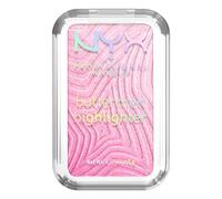 NYX Professional Makeup Buttermelt Highlighter, Powder Highlighter, 12 HR Wear, Fade & Transfer Resistant, Buildable, High Impact Glow, U Butta Werk, 1 Count