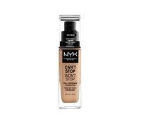 NYX PROFESSIONAL MAKEUP Can't Stop Won't Stop 24 Hour Foundation, Caramel, Women Caramel