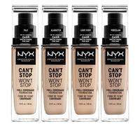 NYX PROFESSIONAL MAKEUP Can't Stop Won'T stop 24-Hour Matte Finish Foundation
