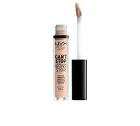 NYX PROFESSIONAL MAKEUP Can't Stop Won't Stop Full Coverage Concealer, Alabaster, 3.5 ml (Pack Of 1)