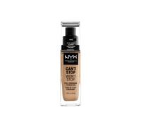 NYX Professional Makeup Can't Stop Won't Stop Full Coverage Foundation, Long Lasting, Waterproof, Vegan Formula, Matte Finish, Shade: Beige