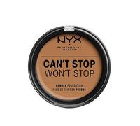 NYX Professional Makeup Can't Stop Won't Stop Full Coverage Powder Foundation, Matte Finish, Shine Control, Long Lasting, Vegan Formula, Shade: Deep Espresso