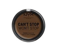 NYX Professional Makeup Can't Stop Won't Stop Full Coverage Powder Foundation, Matte Finish, Shine Control, Long Lasting, Vegan Formula, Shade: Walnut