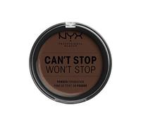 NYX Professional Makeup Can't Stop Won't Stop Full Coverage Powder Foundation, Matte Finish, Shine Control, Long Lasting, Vegan Formula, Shade: Deep Espresso