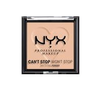 NYX Professional Makeup Can't Stop Won't Stop Mattifying Lightweight Powder, All-Day Matte & Smooth Powder Infused with Oil-Absorbing Rice Powder, Light Medium