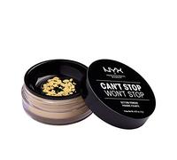 NYX Professional Makeup Can't Stop Won't Stop Setting Powder, Loose Format, Matte Finish, Oil Absorbing, Vegan Formula, Shade: Banana
