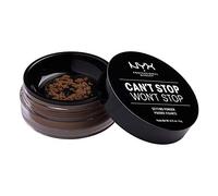 NYX Professional Makeup Can't Stop Won't Stop Setting Powder, Loose Format, Matte Finish, Oil Absorbing, Vegan Formula, Shade: Deep