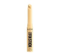 NYX Professional Makeup Correcting Concealer Stick, Covers Blemishes, Dark Spots and Discolouration, 12H Wear, Vegan Formula, Pro Fix Stick, Yellow
