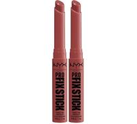 NYX Professional Makeup Correcting Concealer Stick, Covers Blemishes, Dark Spots and Discolouration, 12H Wear, Vegan Formula, Pro Fix Stick, Brick Red (Pack of 2)