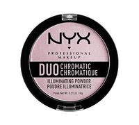 NYX Professional Makeup Duo Chromatic Illuminating Powder Highlighter- Lavender Steel, 0.021 kg