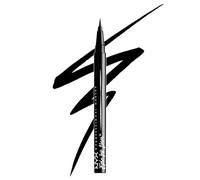 NYX Professional Makeup Epic Ink Liner, Brush Tip Liquid Eye Liner Pen, Up To 24 Hours of Wear, 6 Intensely Pigmented Shades, Waterproof Vegan Formula, Shade: Black