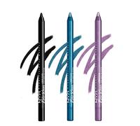 NYX Professional Makeup Epic Wear Long Lasting Liner Stick, [Black, Turquoise, Purple], 3 Pack