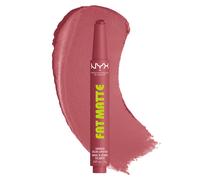 NYX Professional Makeup Fat Matte Smooth Color Lipstick 2g (Various Shades) - Blush Blanket