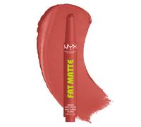 NYX Professional Makeup Fat Matte Smooth Color Lipstick 2g (Various Shades) - Mauve Cloud