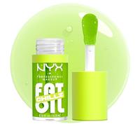 NYX Professional Makeup Fat Oil Chillz Lip Gloss, Lip Oil Hybrid for Shine and Hydration with a Non-Sticky Finish, Kiwi Freezie