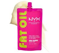 NYX Body Lotion, Fat Oil Lightweight Hand & Body Moisturiser, 24hr Hydration with Avocado Oil, Fast Absorbing Non-Greasy Formula, Travel Size On-The-Go Pouch, Vegan - Suga Baddie