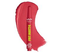 NYX Professional Makeup Fat Matte Smooth Color Lipstick, Creamy Feel, Lip-Smoothing Finish, Shade: 10 Flamingo Feather