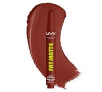 NYX Professional Makeup Fat Matte Smooth Color Lipstick, Creamy Feel, Lip-Smoothing Finish, Shade: 07 Cocoa Cuddles