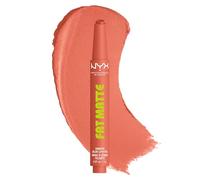 NYX Professional Makeup Fat Matte Smooth Color Lipstick, Creamy Feel, Lip-Smoothing Finish, Shade: 02 Cashmere Cutie