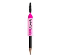 NYX Professional Makeup Fluff & Snatch Brow Powder Pen, 24H Longwear Cream-to-Powder Eyebrow Tint, Smudge-Proof & Transfer-Resistant Soft Matte Finish, Diffused Natural, Shade: 01
