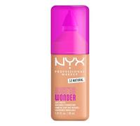 NYX Professional Makeup Make 'EM Wonder, 24H Soft Matte Foundation, Undetectable Finish, - Natural